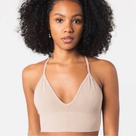 Alphalete Seamless Ribbed Bra - Picture 1 of 4